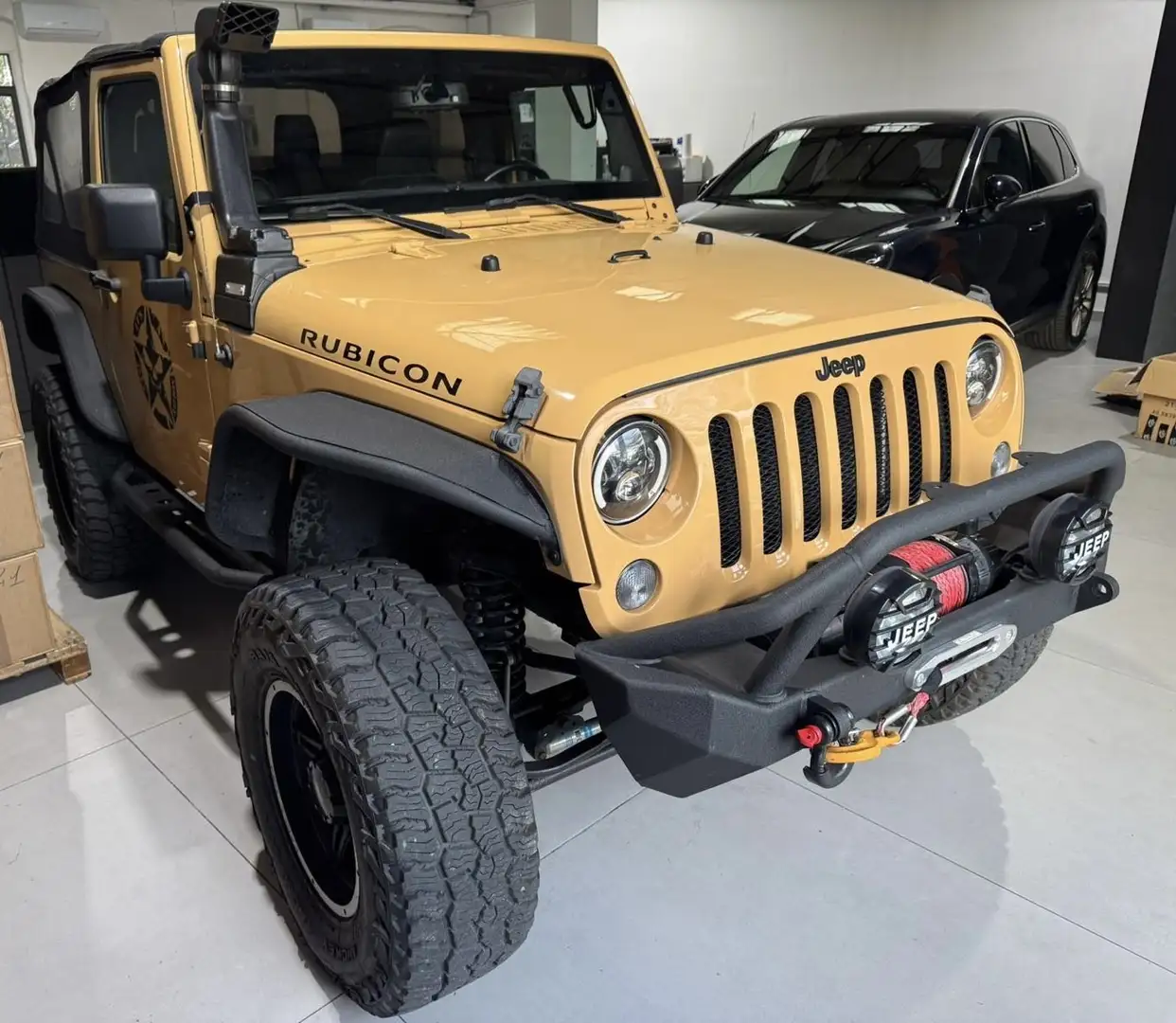 Jeep Wrangler 3.6 v6 rubicon  preparata pentastar 286 cv Beige - 1