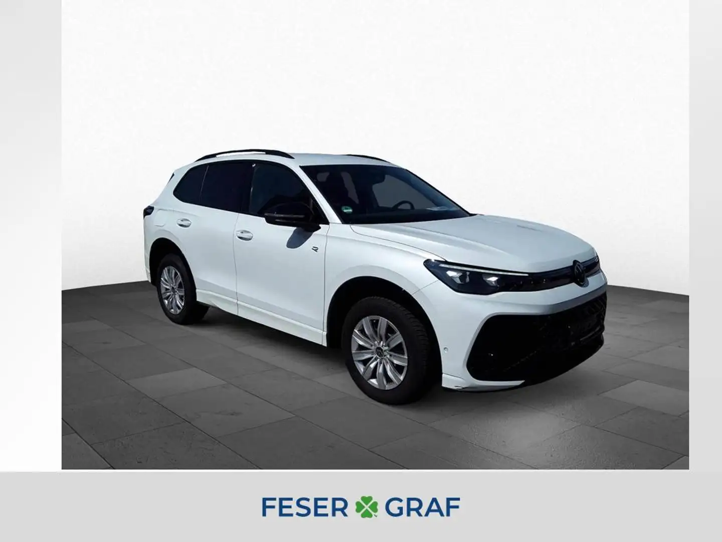 Volkswagen Tiguan 1.5 eTSI DSG R-LINE HD-MATRIX NAVI APP Weiß - 1