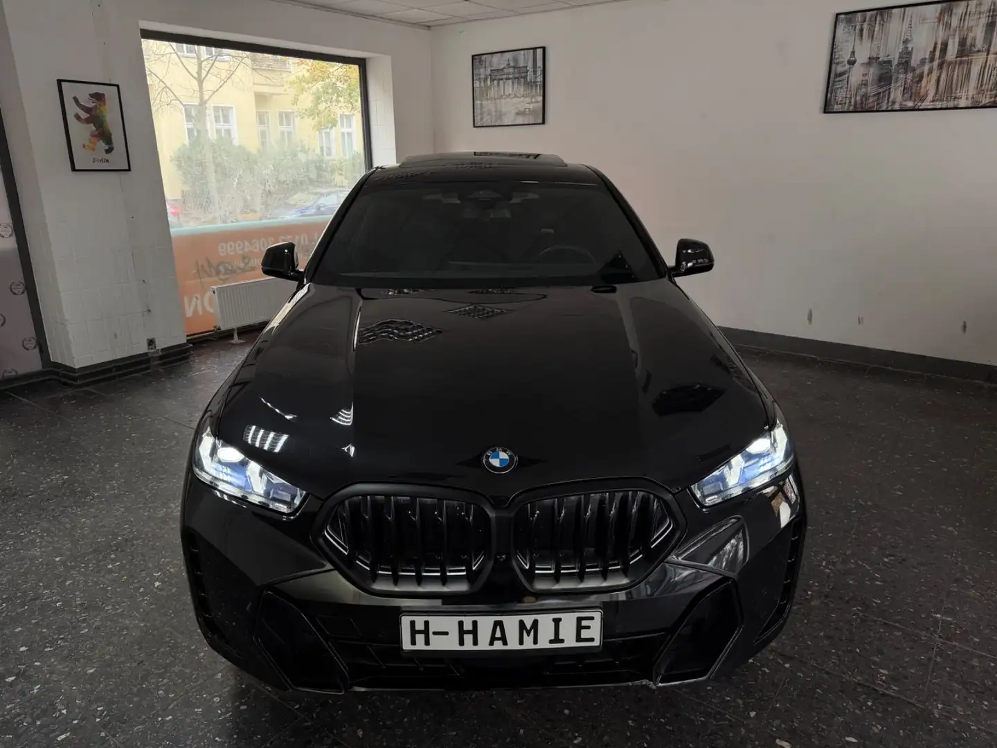 BMW X6 30d M-SPORT LASER CARBON ICONIC H&K HUD 360 Schwarz - 2