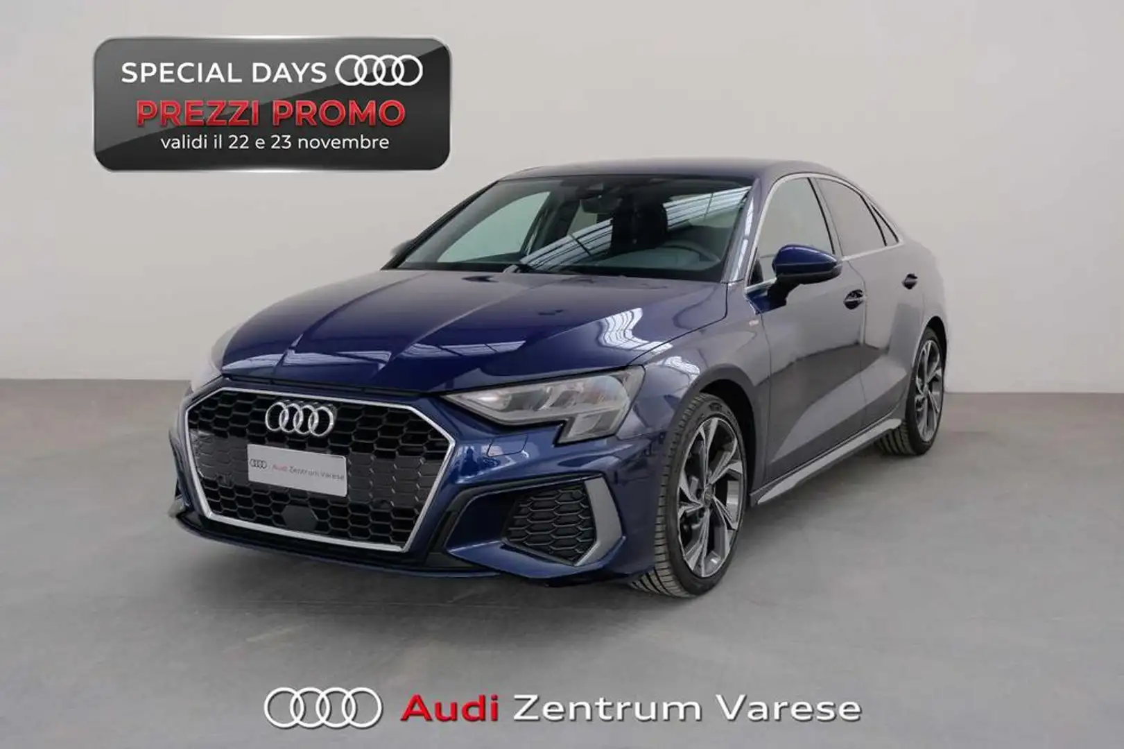 Audi A3 Sedan 35 2.0 tdi S line edition s-tronic Blu/Azzurro - 1