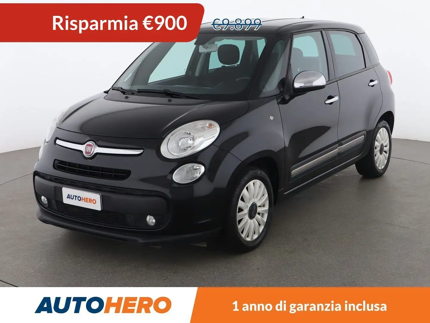 Fiat 500L 1.3 M-Jet Pop Star 95 CV Nero - 1