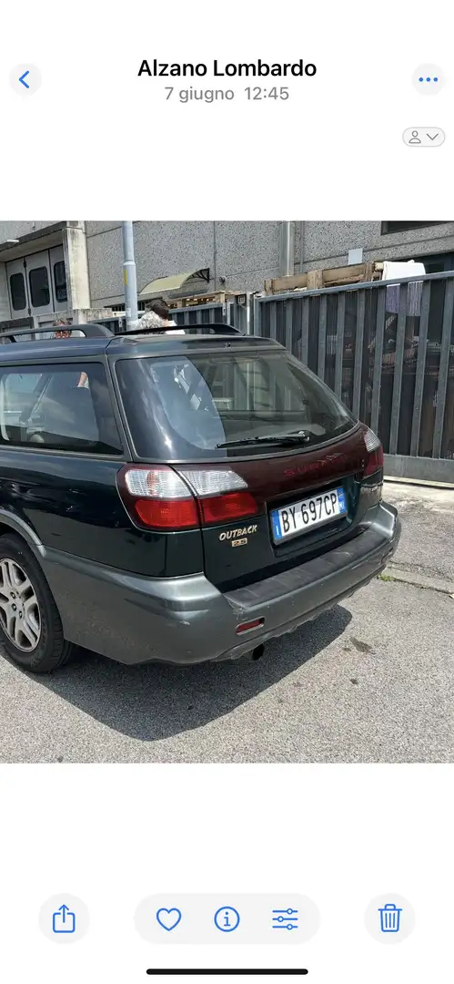 Subaru OUTBACK 2.5 GPL Cambio Manuale Zöld - 1