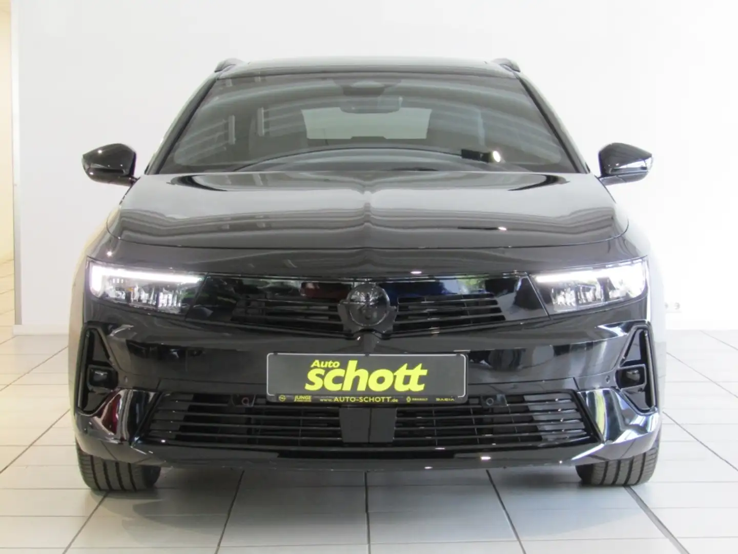 Opel Astra Sports Tourer GS 1.2 Turbo 130 PS LEDER KAM SHZ LH Schwarz - 2