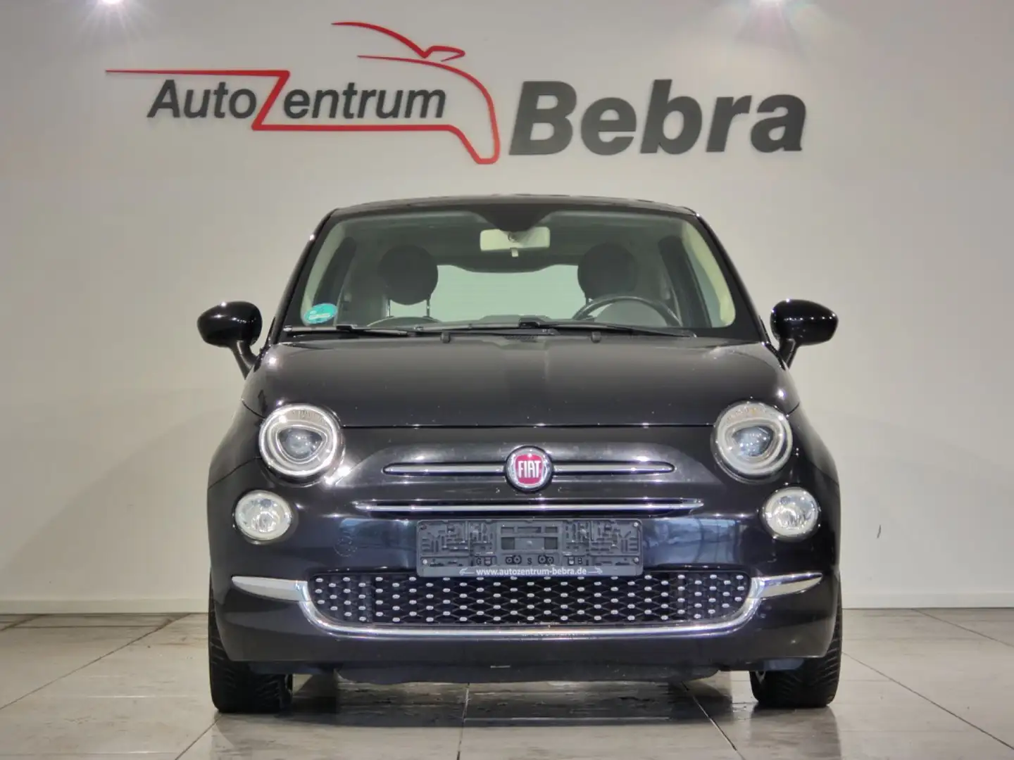 Fiat 500 1.2 Lounge Panorama/Alu/Klima/MFL/EU6 Schwarz - 2