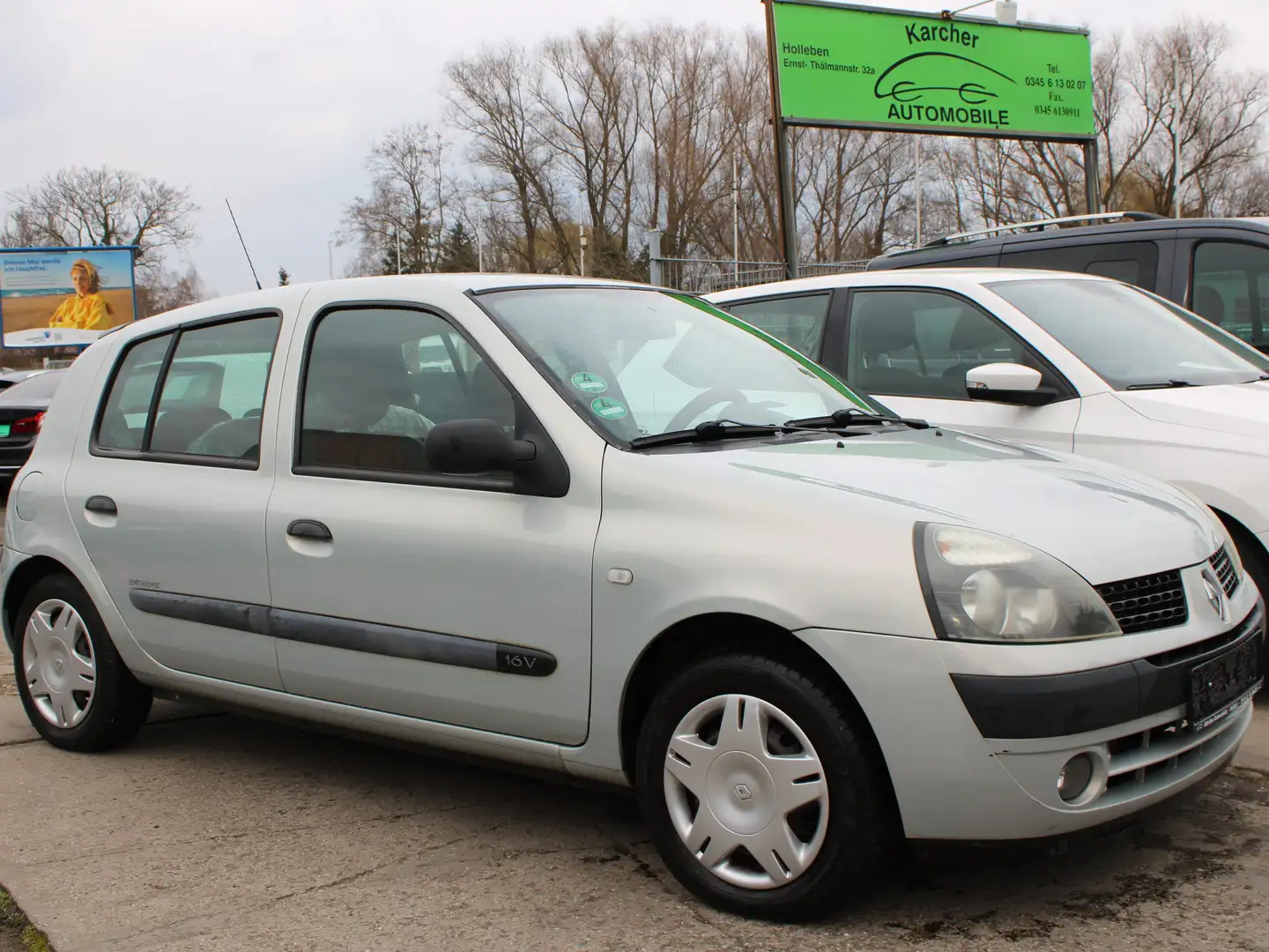 Renault Clio 1.2 16V Authentique/HU/AU neu/2. Hand/Klima Silber - 1