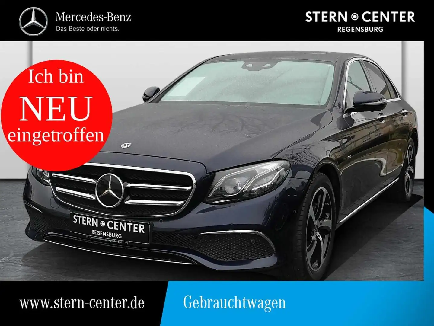 Mercedes-Benz E 220 d 4MATIC++SportStyle-Avantgarde++DISTRONIC Bleu - 1
