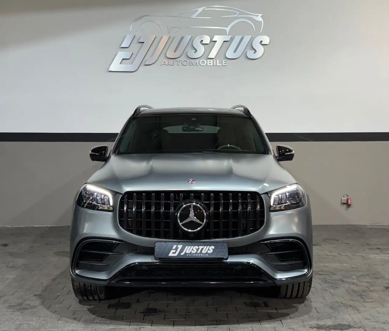 Mercedes-Benz GLS 450 4MATIC/360°/AIRMATIC/BURMESTER/MASSAGE Gris - 2