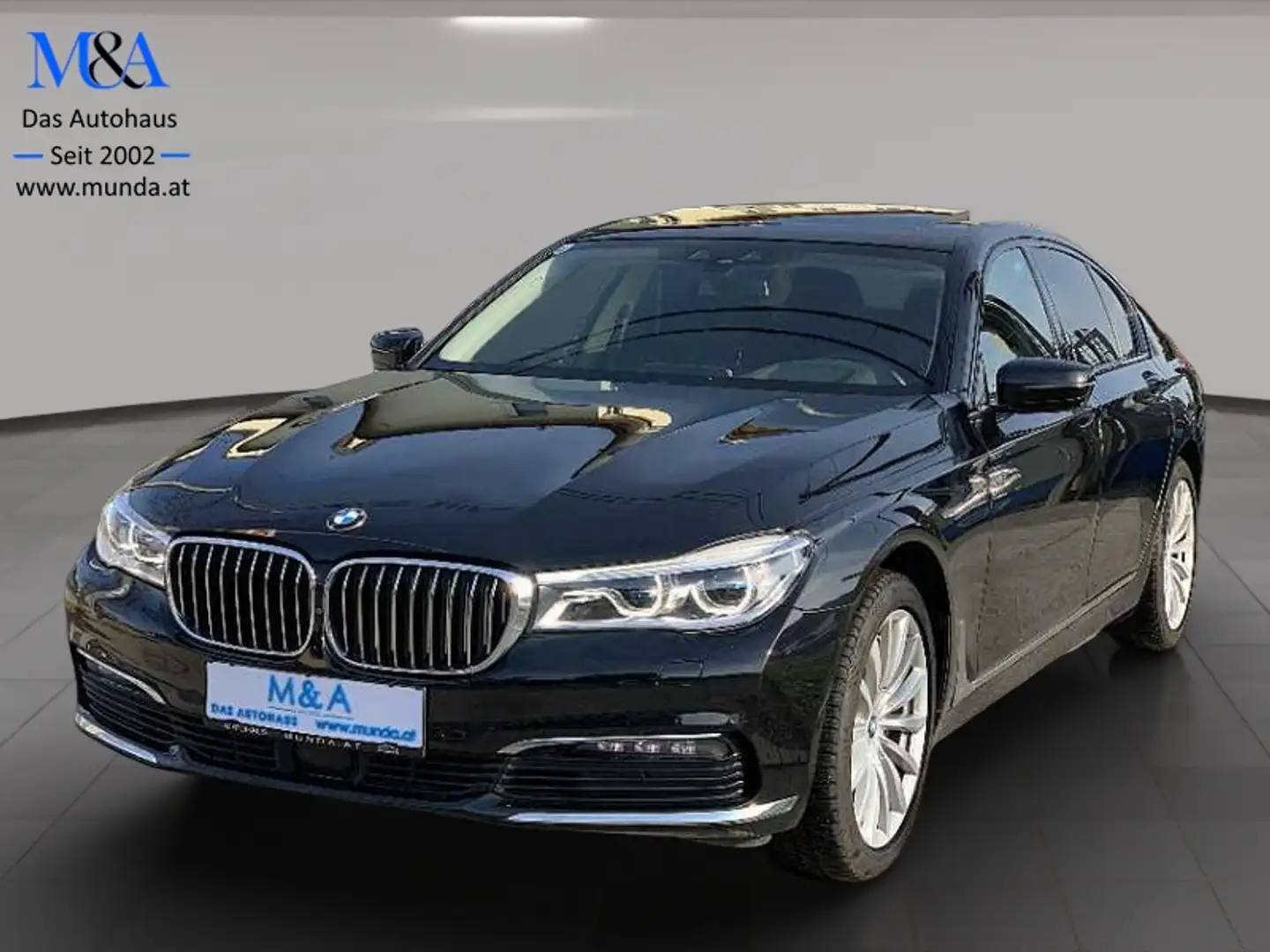 BMW 740 7er 740d xDrive Czarny - 1