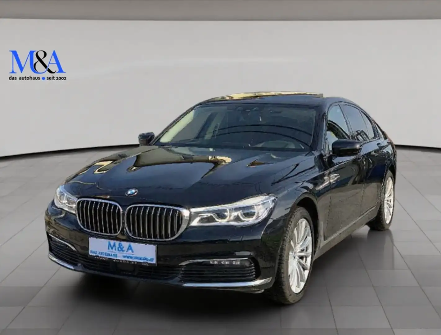 BMW 740 7er 740d xDrive Schwarz - 1