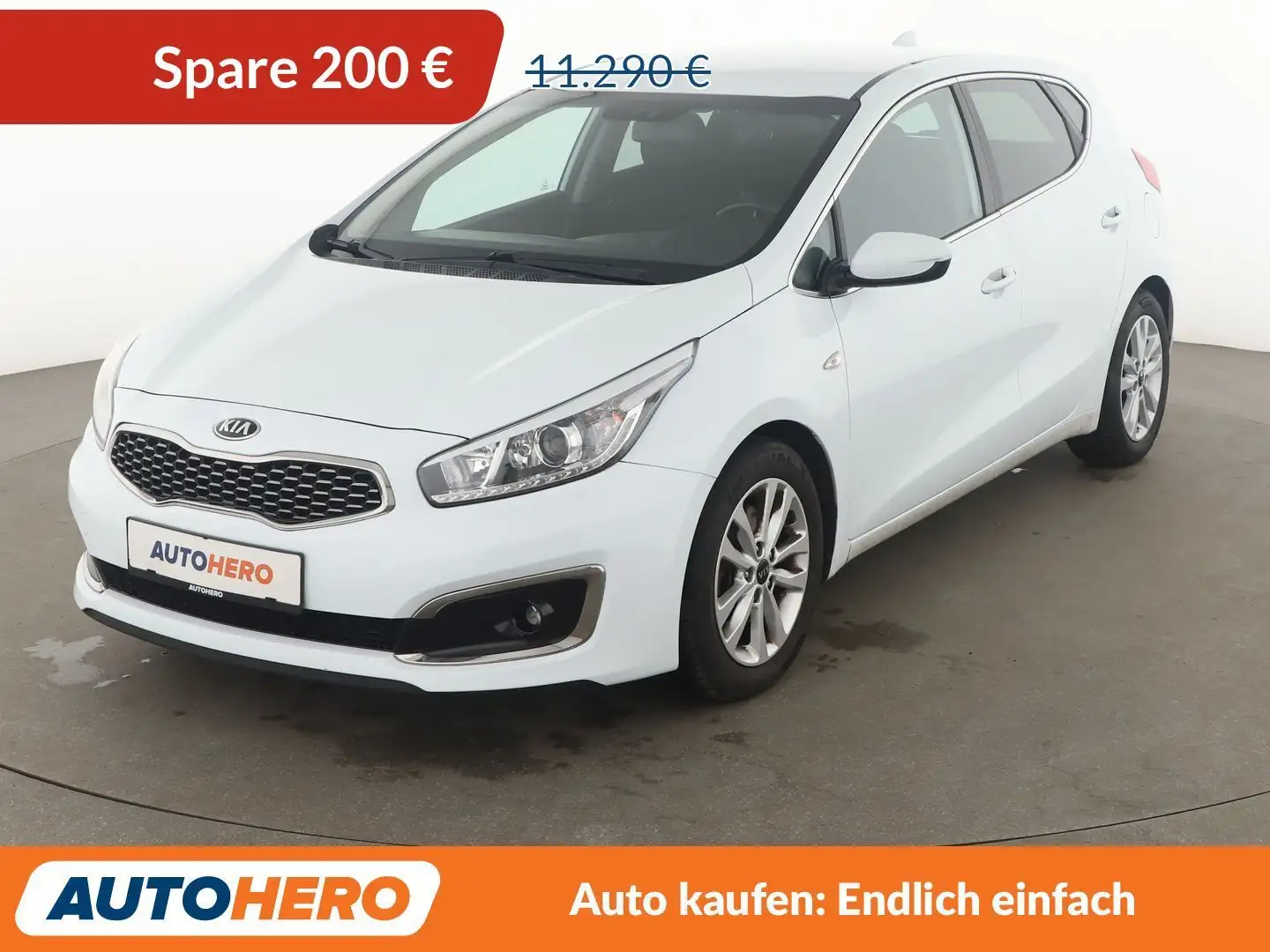Kia Ceed / cee'd 1.6 GDI UEFA Euro 2016 *NAVI*TEMPO*PDC*SHZ* Alb - 1