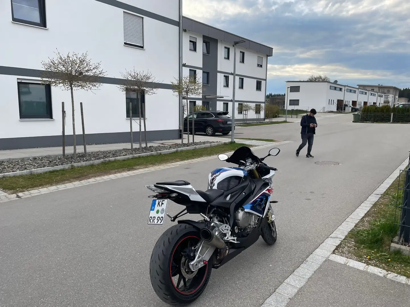 BMW S 1000 RR M-Paket Vollausgestattet mit vielen Extras Blanc - 2