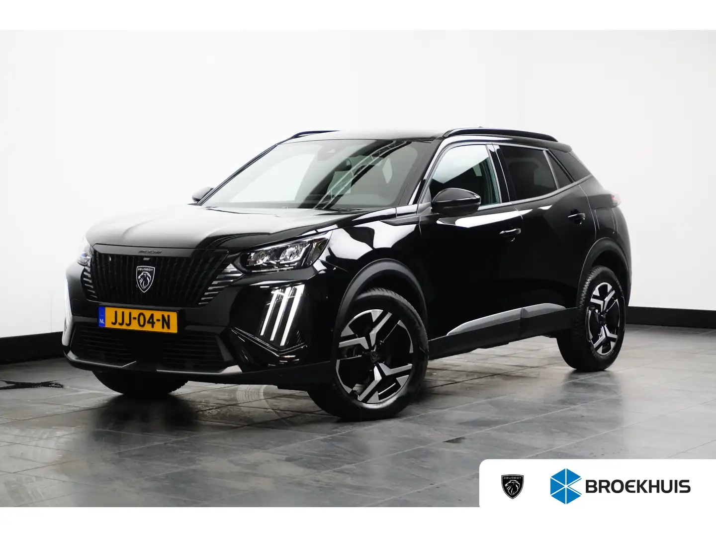 Peugeot 2008 1.2 Hybrid 136 Allure | Airco (automatisch) | Appl Noir - 1
