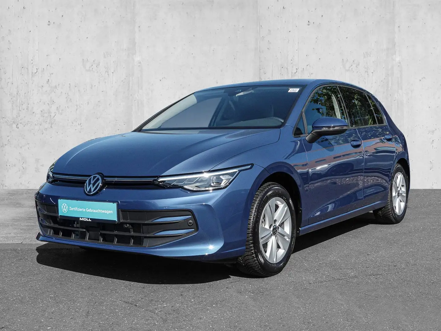 Volkswagen Golf 1.5 eTSI DSG Life ACC AUT KLIMAA. LED LM Blau - 2