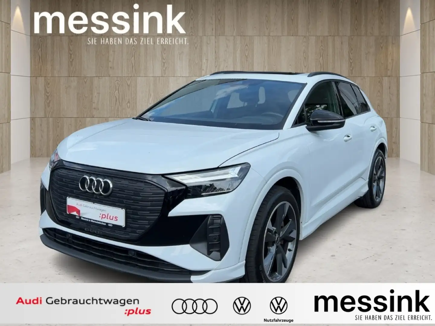 Audi Q4 e-tron 40 e-tron *Pano*Head-Up*Navi*AHK* Blanc - 1