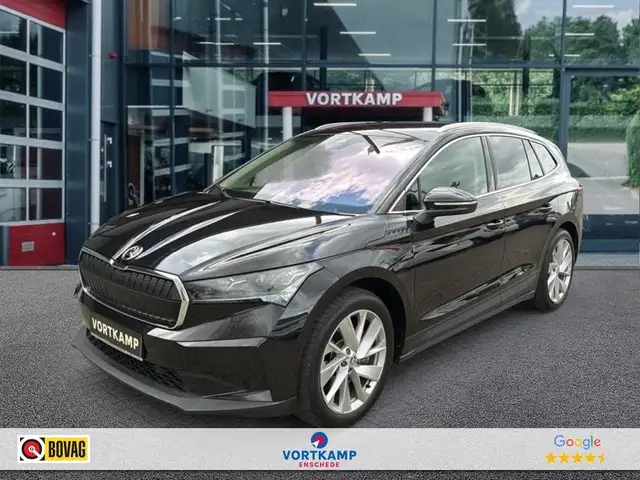 Skoda Enyaq 80 TREKHAAK/CAMERA/ELEK-KLEP/ACC/LEDER/MEM/STOEL+S
