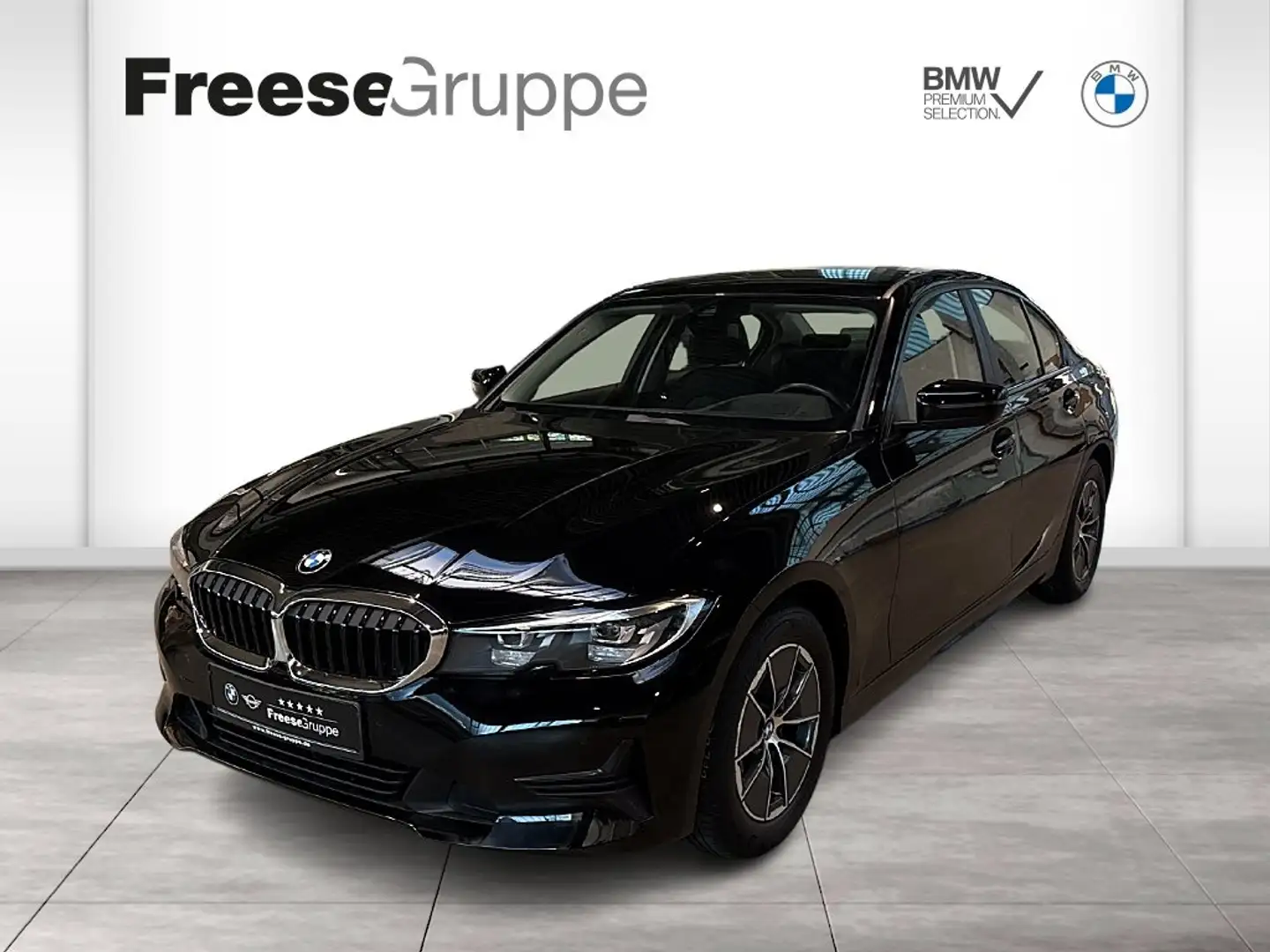 BMW 318 d Limousine Head-Up DAB LED WLAN Tempomat Zwart - 1