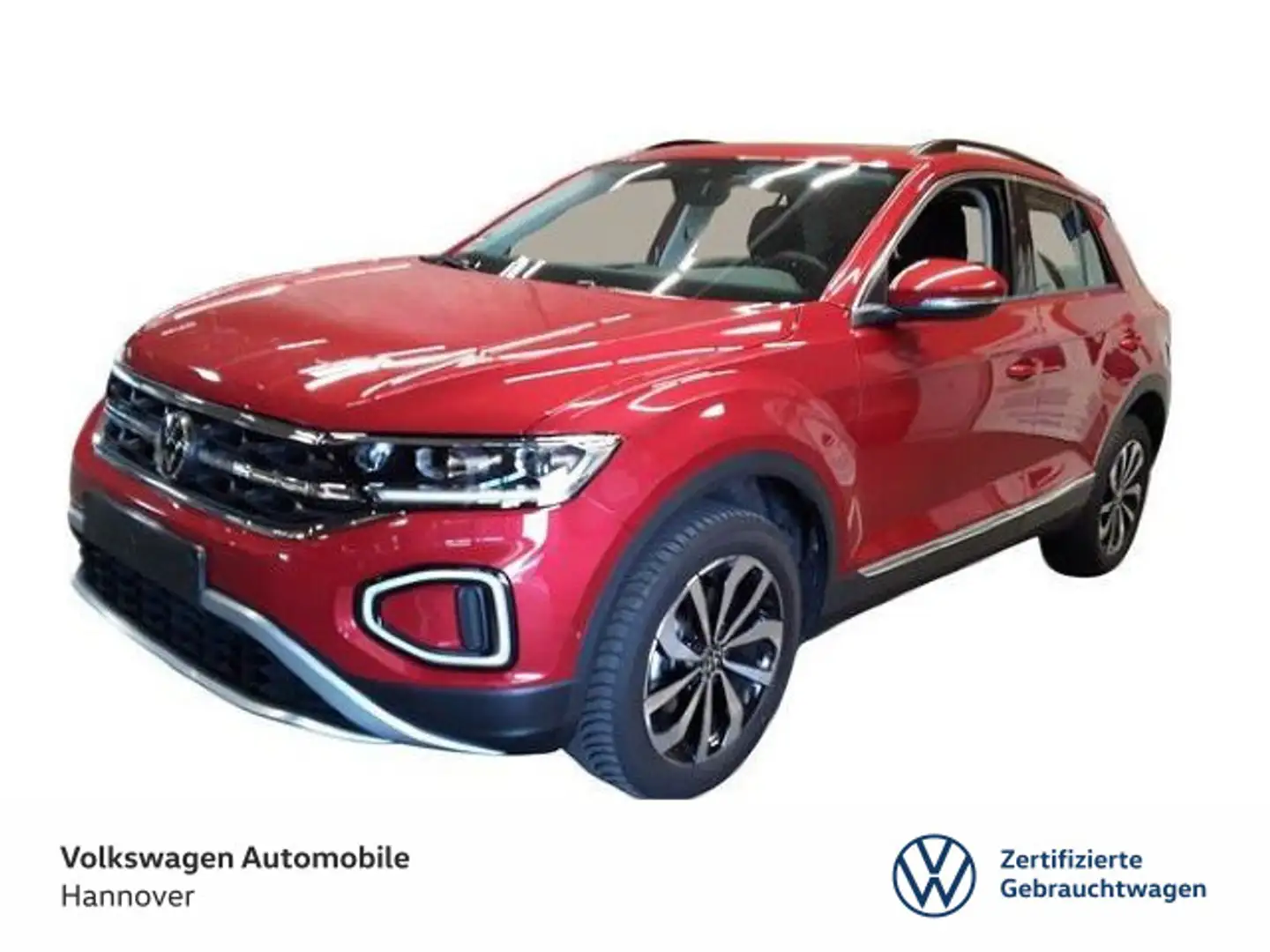 Volkswagen T-Roc 1.5 TSI DSG Style Navi Pano AHK LED DigCoc Rot - 1