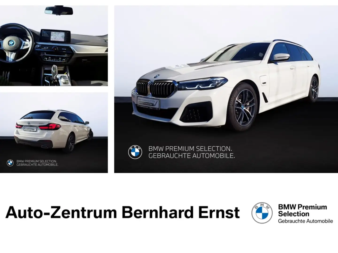 BMW 520 e Touring M Sportpaket DAB Hifi Live Cockpit Blanc - 1