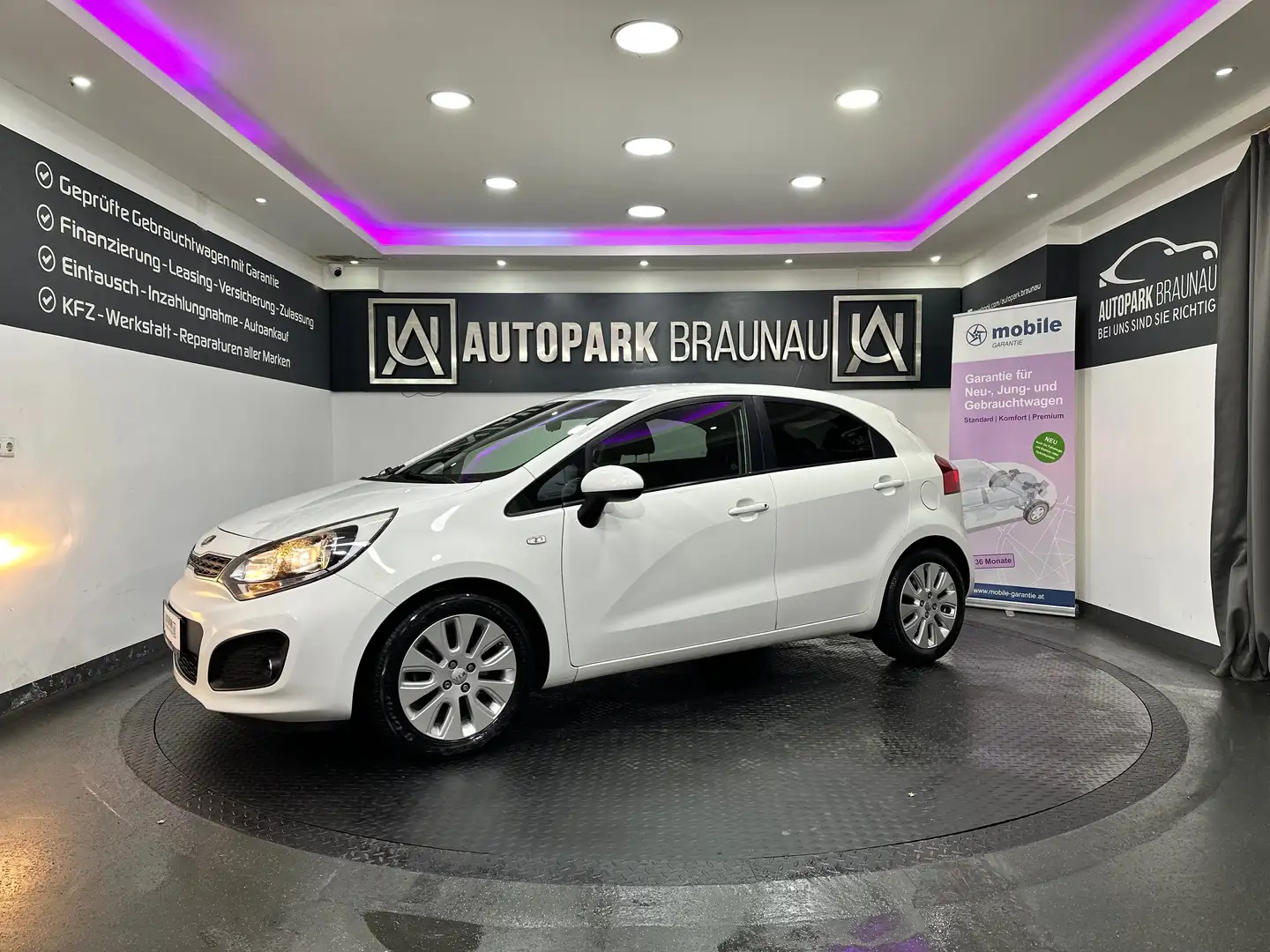 Kia Rio 1.2 Attract *KAMERA*NAVI*NEUES-PICKERL* Weiß - 2