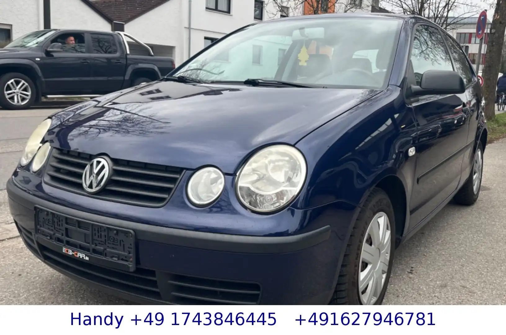 Volkswagen Polo IV 1.2i Basis/TÜV AU 12.2025 Bleu - 1