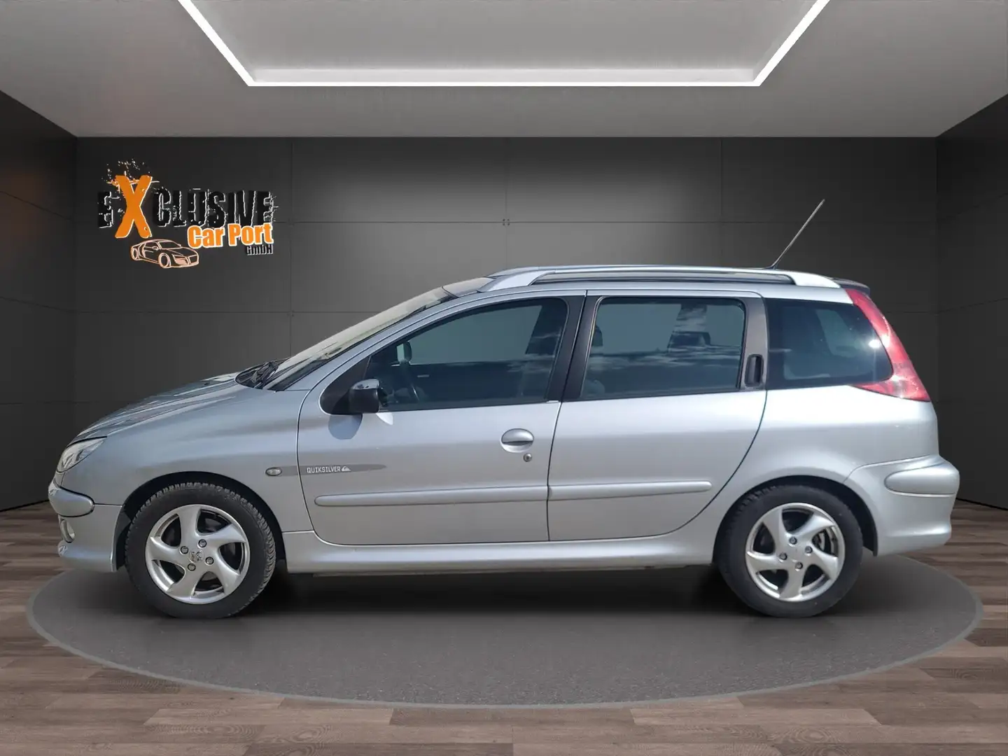 Peugeot 206 Quiksilver*Klima*Zahnriemen neu*HU bis 08/26* Grau - 2