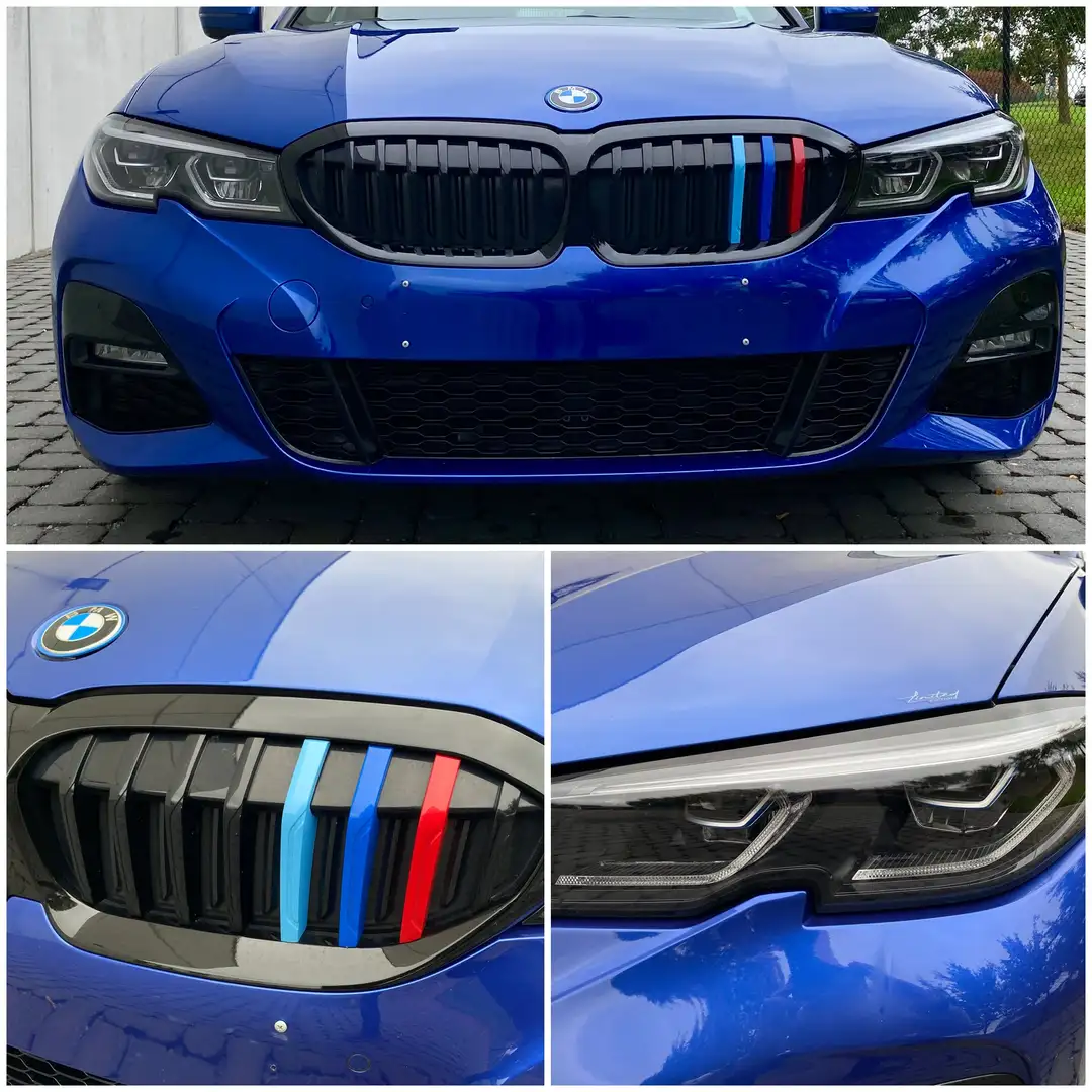 BMW 330 e Plug-in Hybr M Sport - Shadow Individual Carbon Bleu - 2