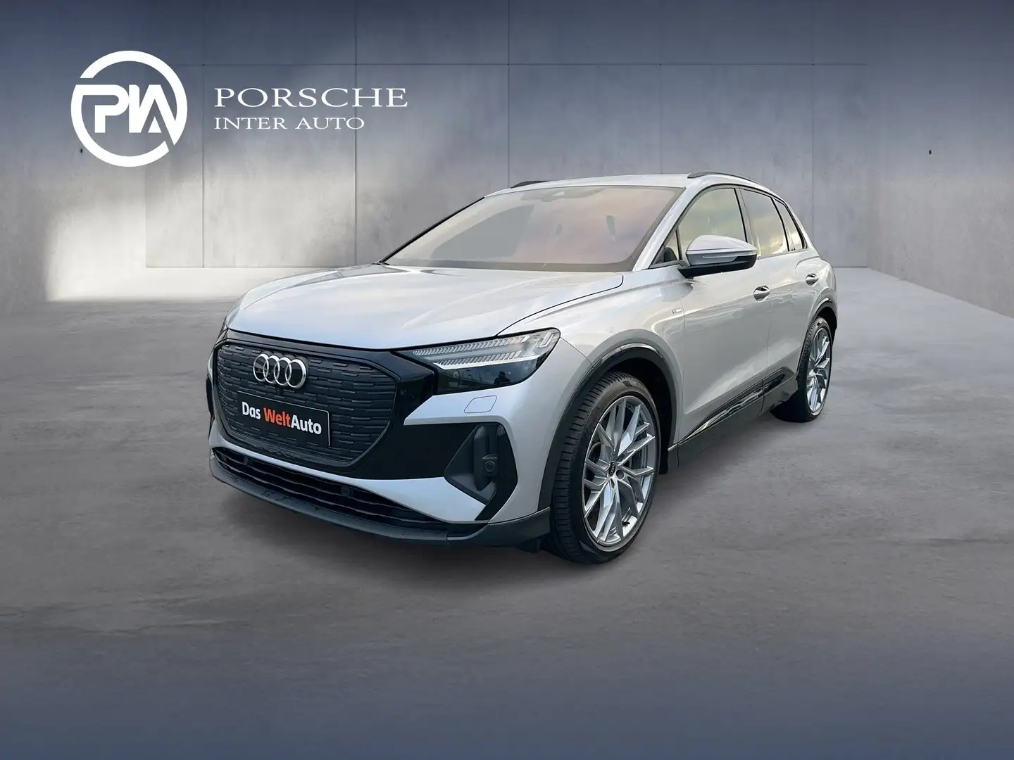 Audi Q4 e-tron Audi Q4 50 e-tron quattro Silber - 1