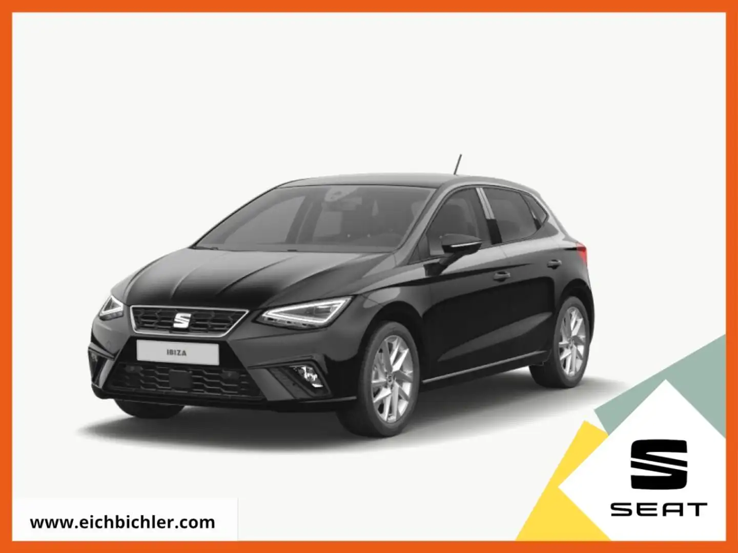SEAT Ibiza FR 1.0 TSI LED. SHZ. PDC. NAVI FLA Schwarz - 1