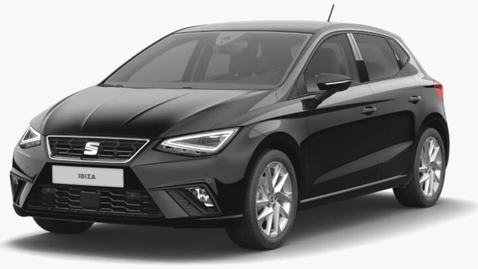 SEAT Ibiza FR 1.0 TSI LED. SHZ. PDC. NAVI FLA Schwarz - 2
