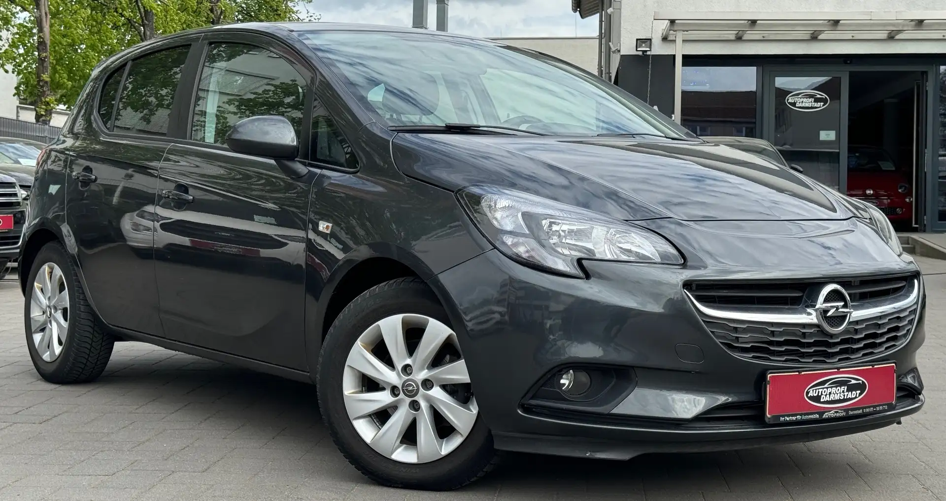 Opel Corsa TÜV AU NEU/ Automatik /PDC/Active/LENK-HZ/KLIMA Grau - 1