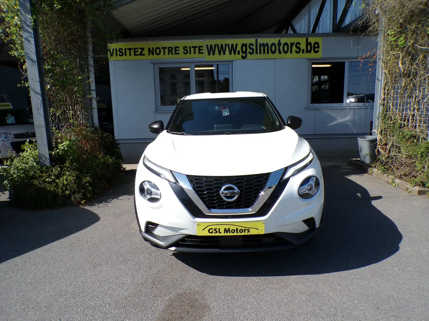 Nissan Juke 1.0 DIG-T 114cv blanc automatique 09/21 74.105km Wit - 2