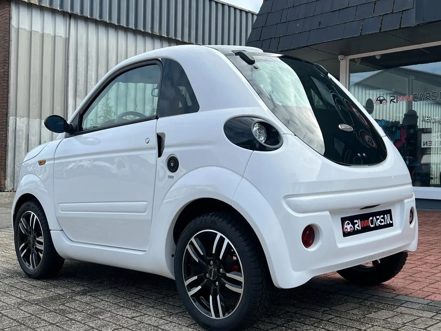 Microcar Due brommobiel | 2023 | 1dkm | Garantie 45km auto Wit - 2