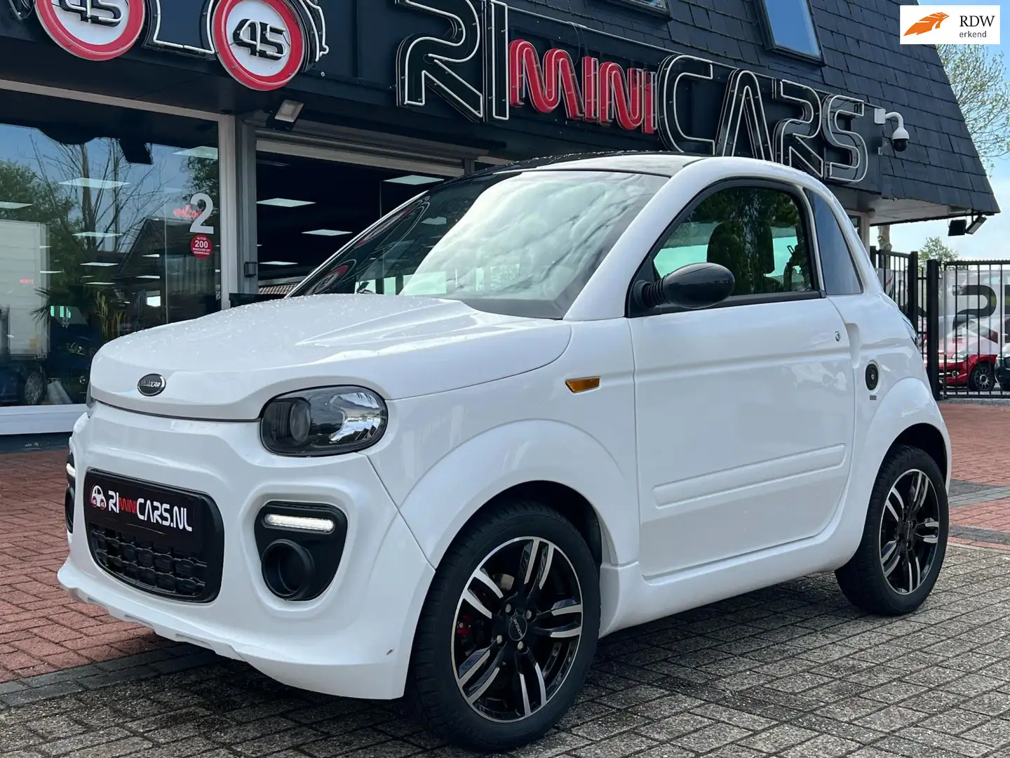 Microcar Due brommobiel | 2023 | 1dkm | Garantie 45km auto Wit - 1
