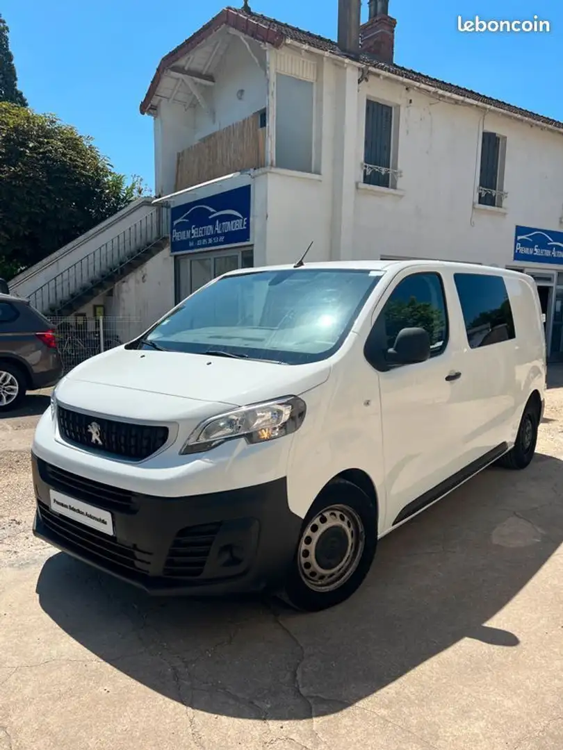 Peugeot Expert 2.0 Blue HDi 122 EAT8 6 PLACES Blanc - 1
