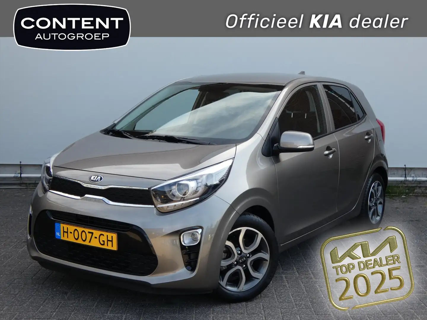 Kia Picanto 1.0 MPi 67pk 4-zits DynamicPlusLine Grijs - 1