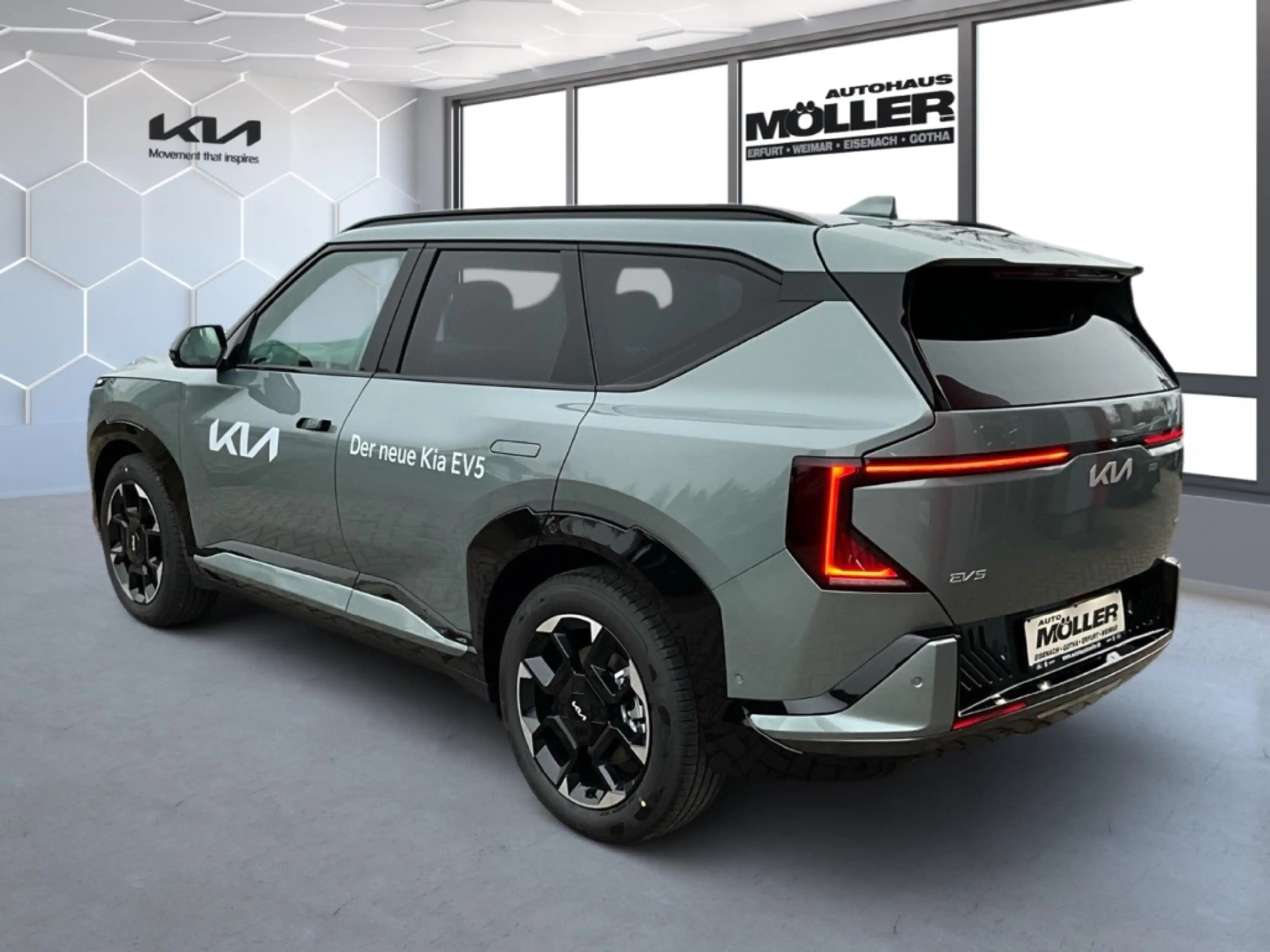 Kia EV5 GT-Line Glasdach Drive 81,4-kWh ACC Massage Head-U — photo 5