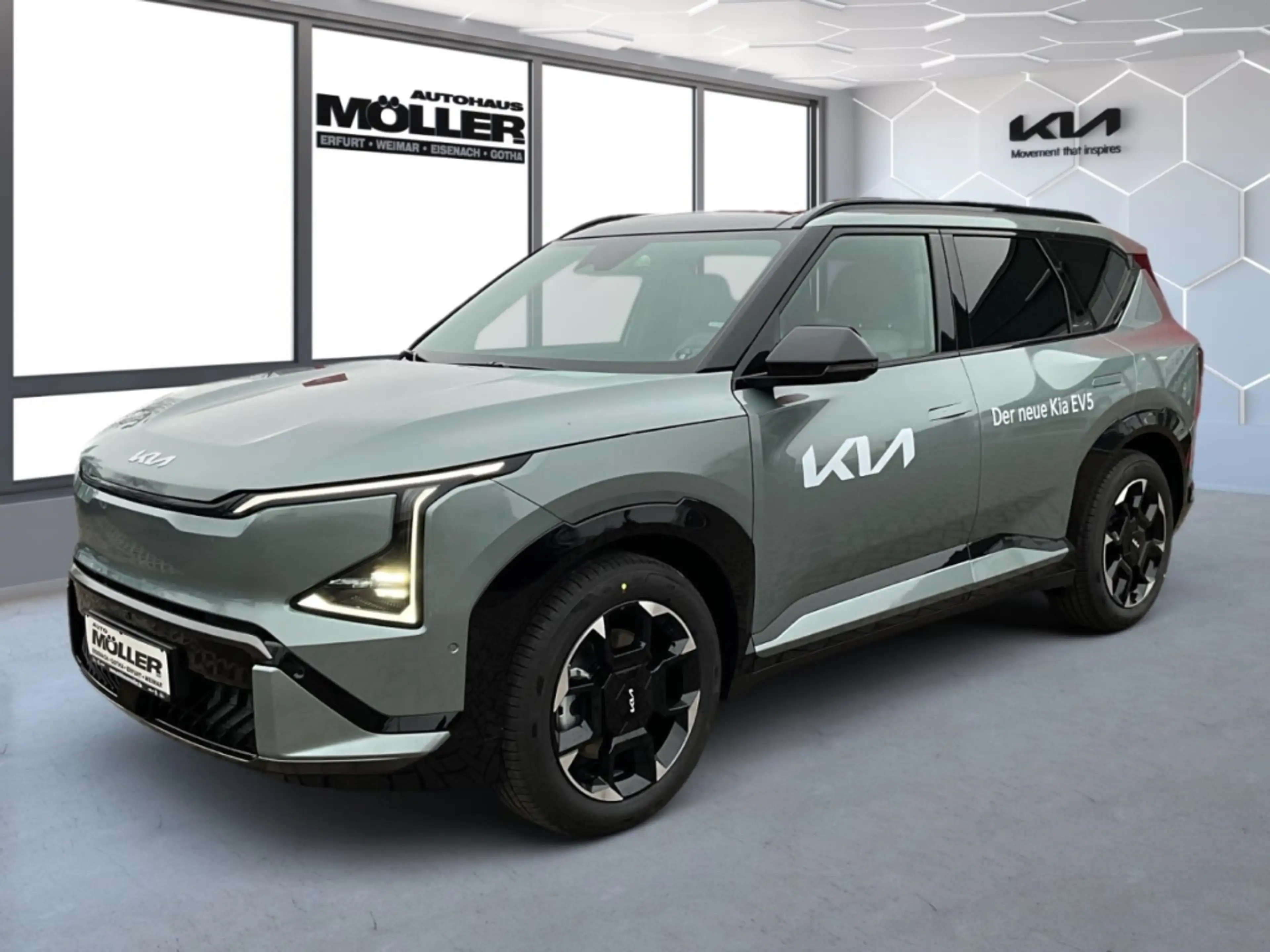 Kia EV5 GT-Line Glasdach Drive 81,4-kWh ACC Massage Head-U — photo 2