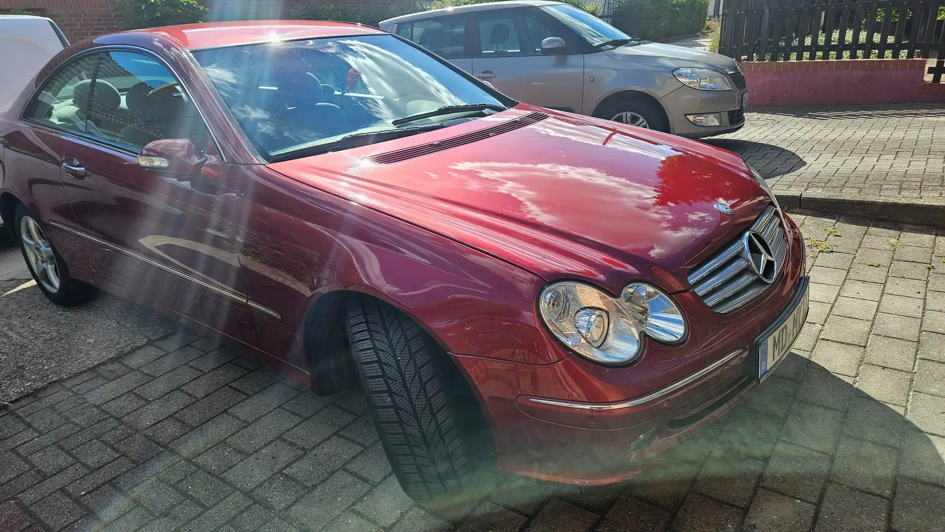 Mercedes-Benz CLK 200 CLK Coupe 200 Kompressor Elegance Rot - 1