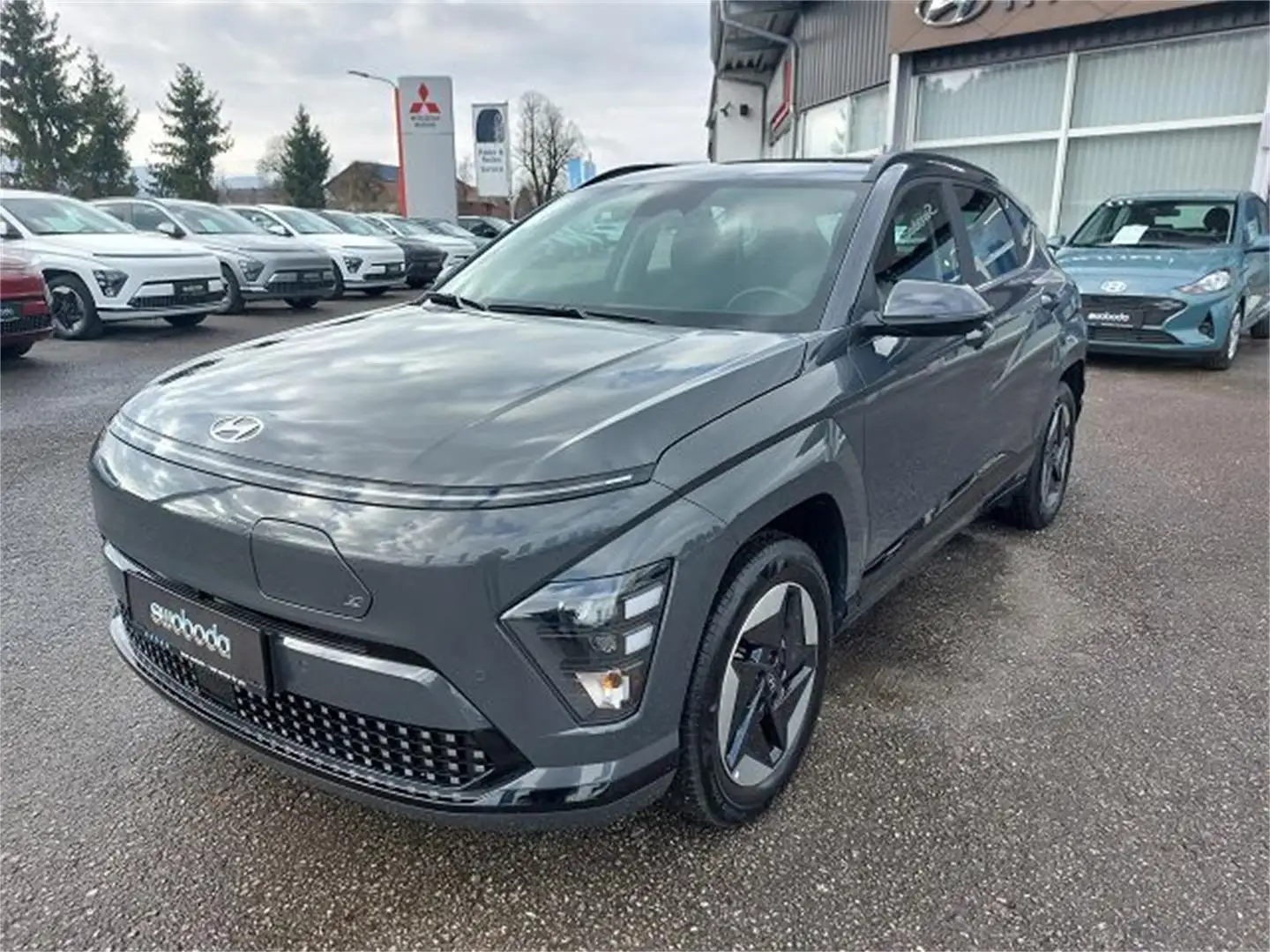 Hyundai KONA EV (SX2) Smart Line 48,6 kWh k6es1-O5 Grau - 1