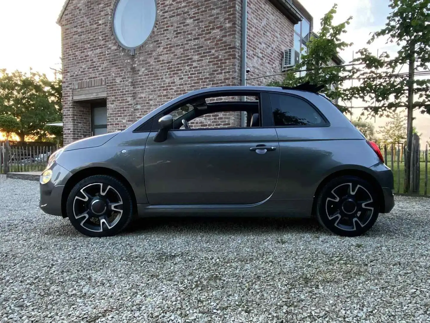 Fiat 500C 500C 1.2i Sport Gris - 2