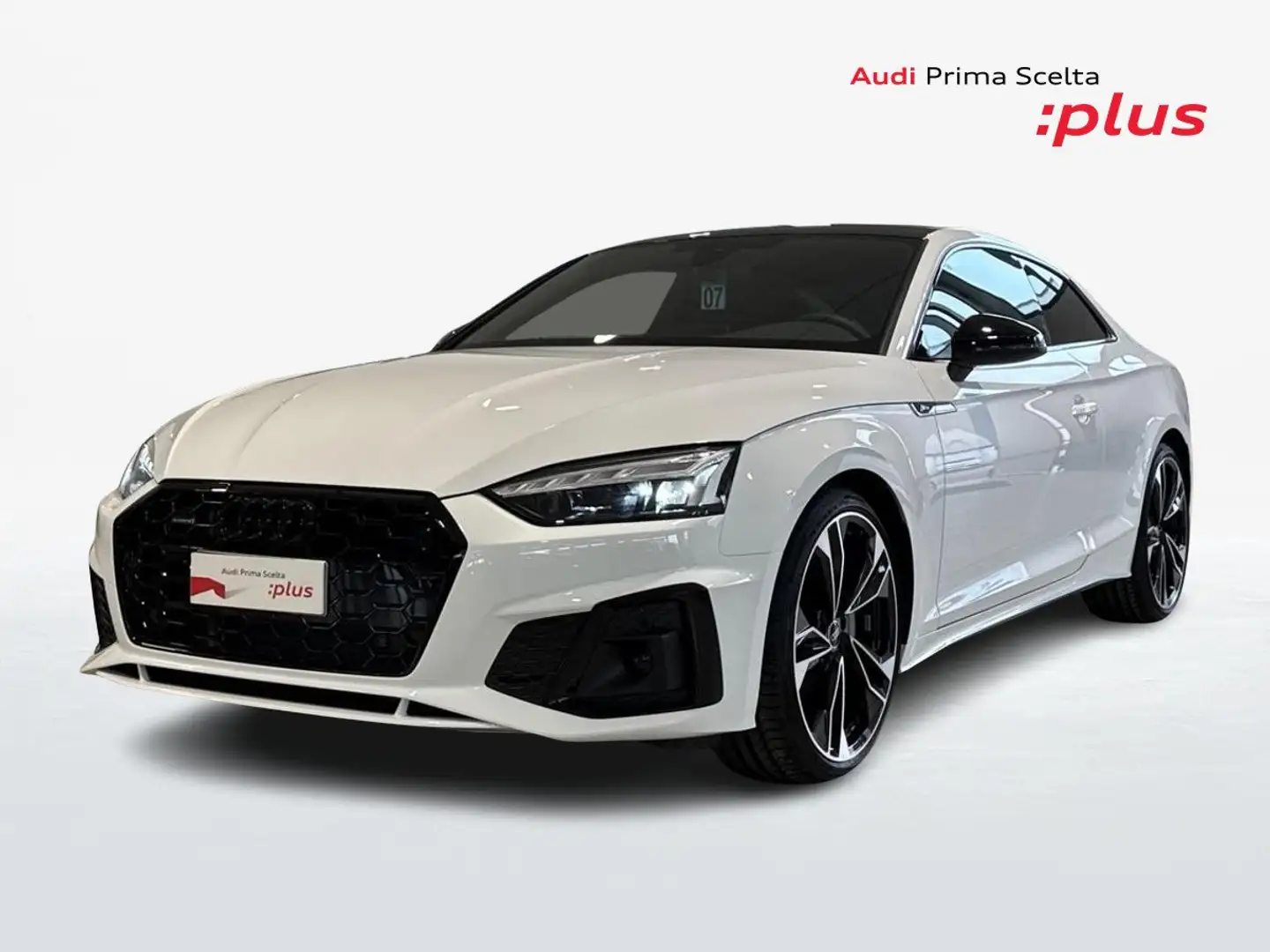 Audi A5 coupè S line edition 40 TDI quattro 204cv stronic Bianco - 1