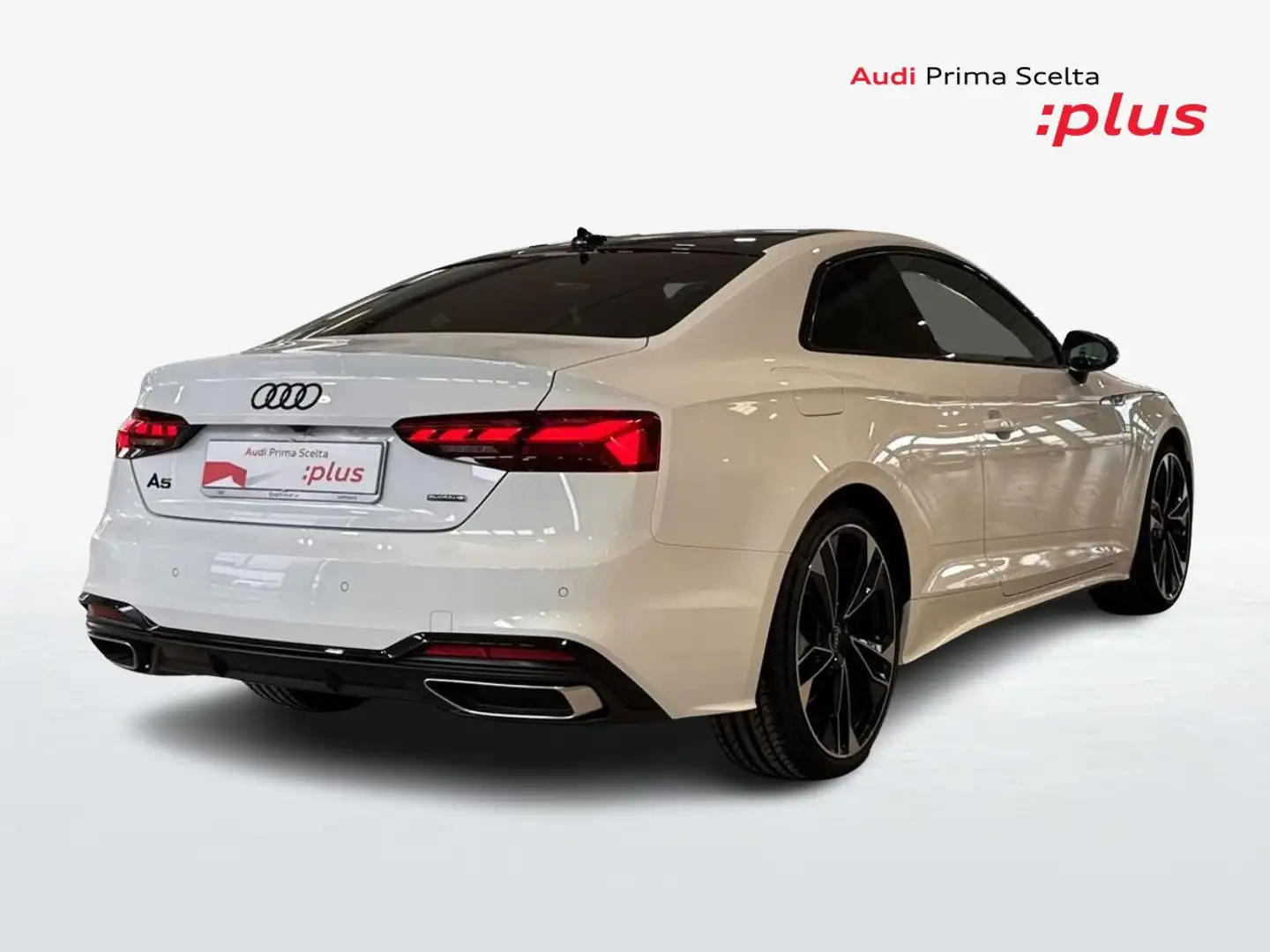 Audi A5 coupè S line edition 40 TDI quattro 204cv stronic Bianco - 2