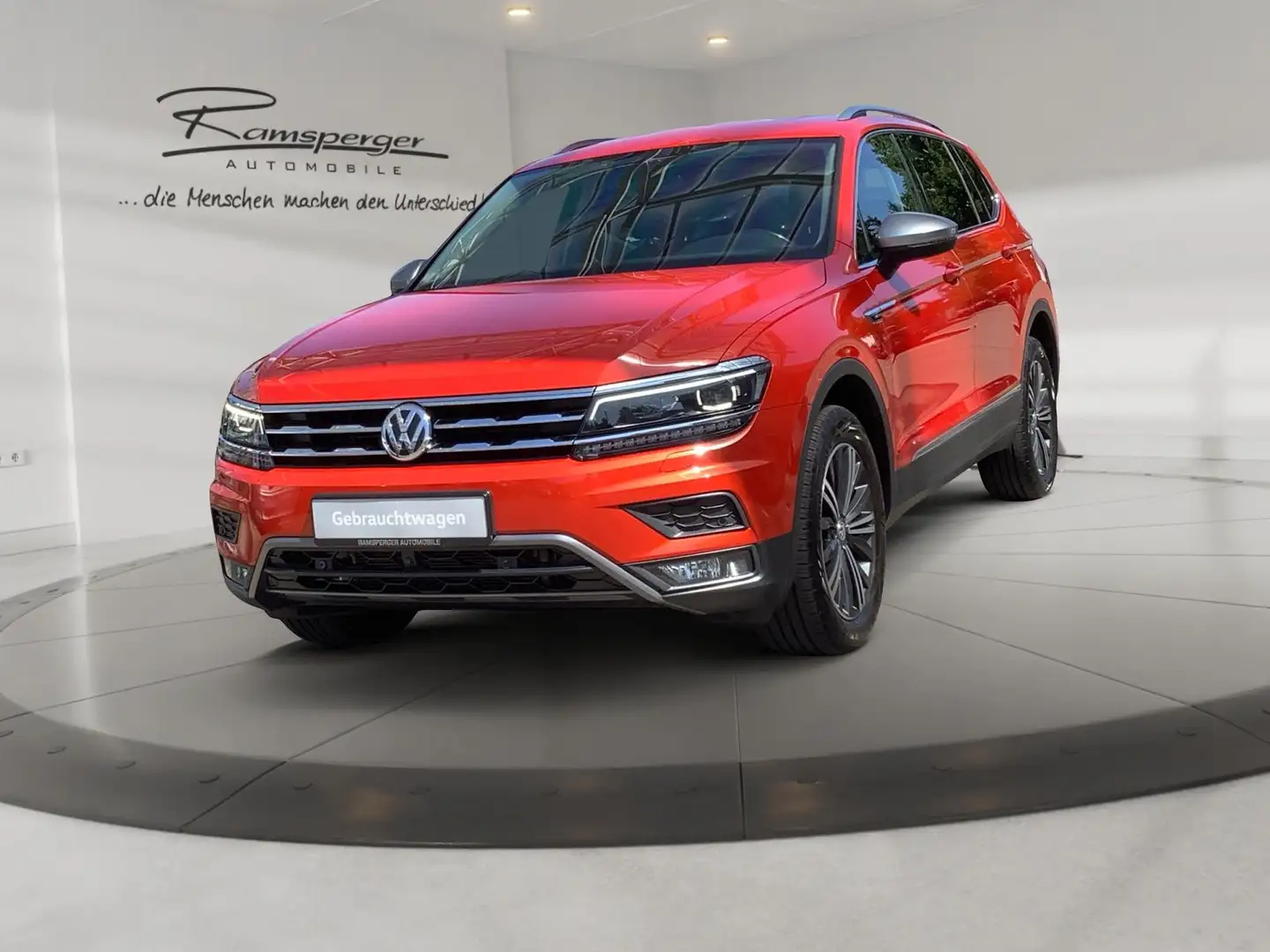 Volkswagen Tiguan Allspace 2.0 TDI DSG Comfortline 4M. AHK Orange - 2