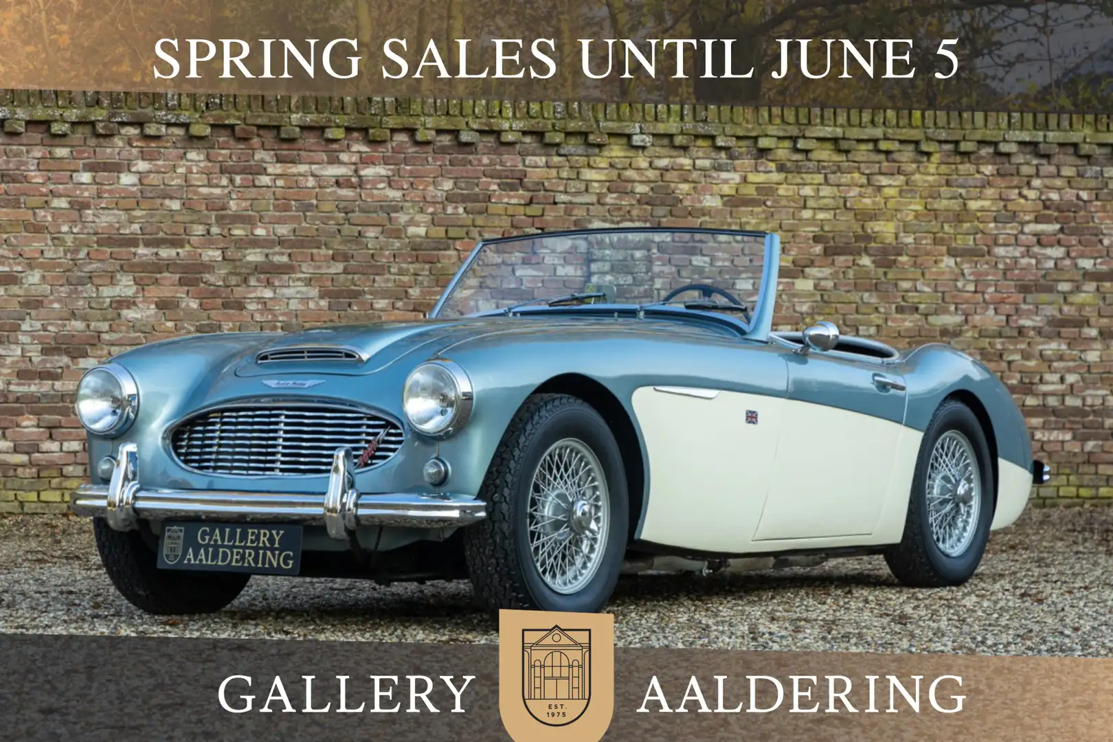 Austin-Healey 3000 MKI Overdrive BN7 PRICE REDUCTION "Two seater" Two Blau - 1