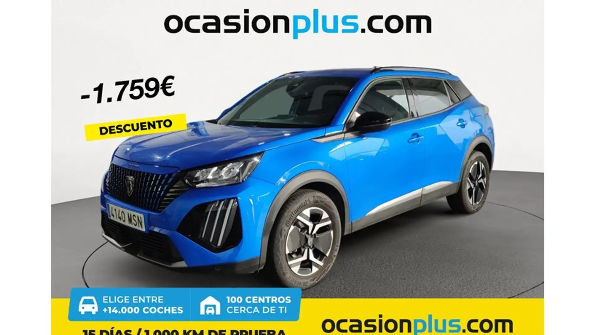 Peugeot 2008 1.2 PureTech S&S Allure EAT8 130 Azul - 1