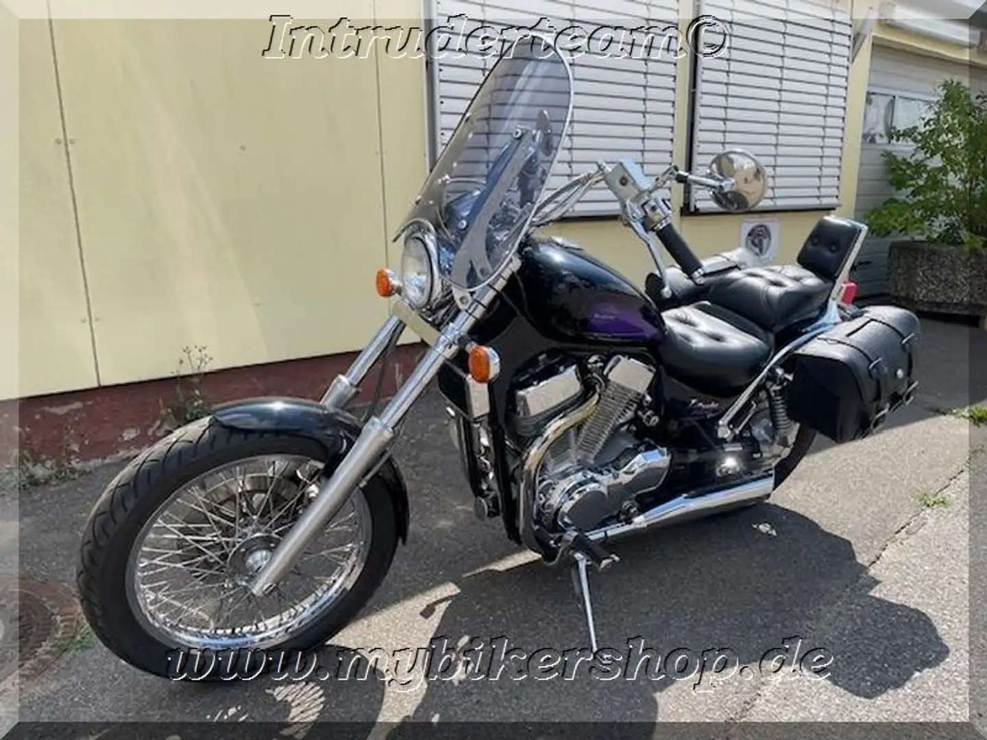 Suzuki VS 1400 Intruder VS1400 Perfekt Scheckheft, Hepco & Becker Schwarz - 1