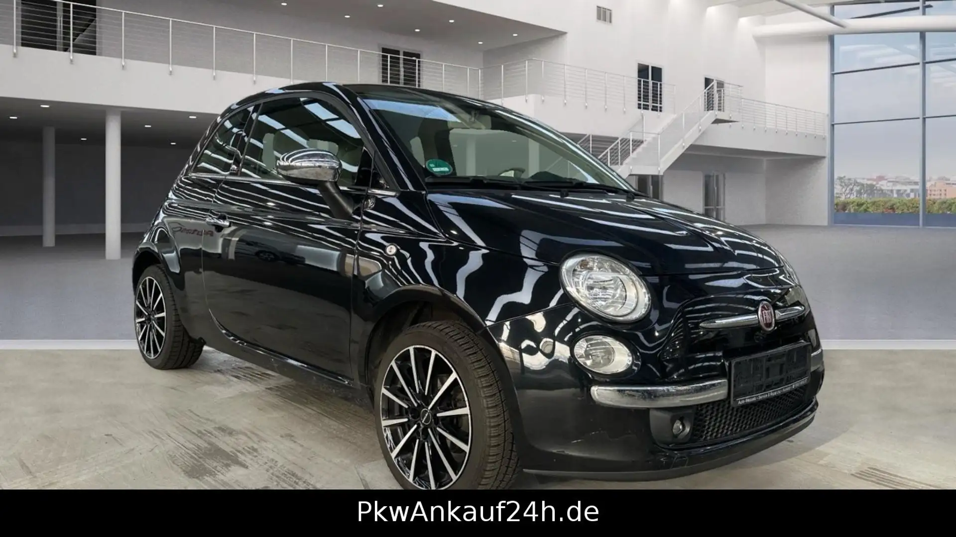 Fiat 500C Lounget*TüvNeu*Inspektion*12 Garantie* Schwarz - 1