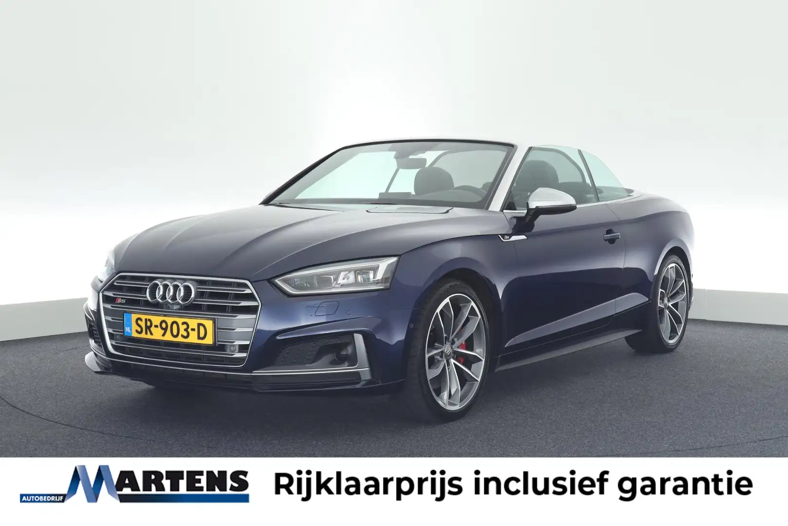 Audi S5 Cabriolet 3.0 TFSI 354pk quattro Pro Line Plus Nek Blau - 1