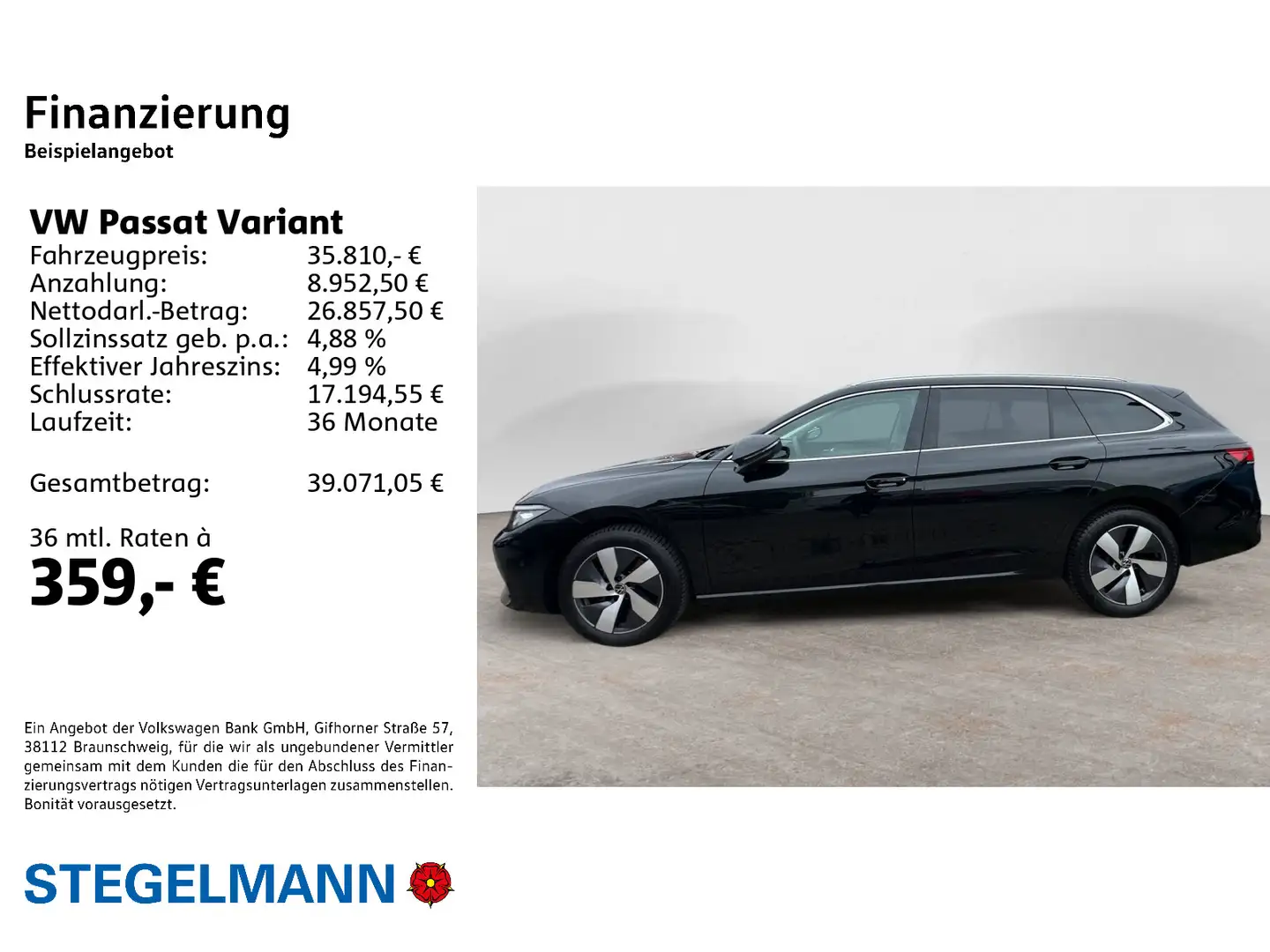 Volkswagen Passat Variant 2.0 TDI DSG Facelift Business *AH Noir - 2