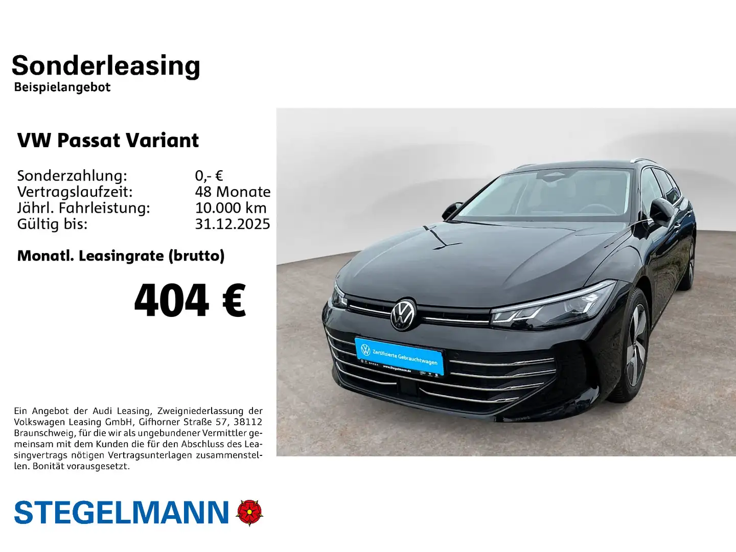 Volkswagen Passat Variant 2.0 TDI DSG Facelift Business *AH Schwarz - 2